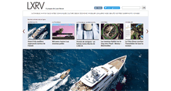 Desktop Screenshot of luxerevue.com