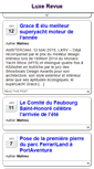 Mobile Screenshot of luxerevue.com
